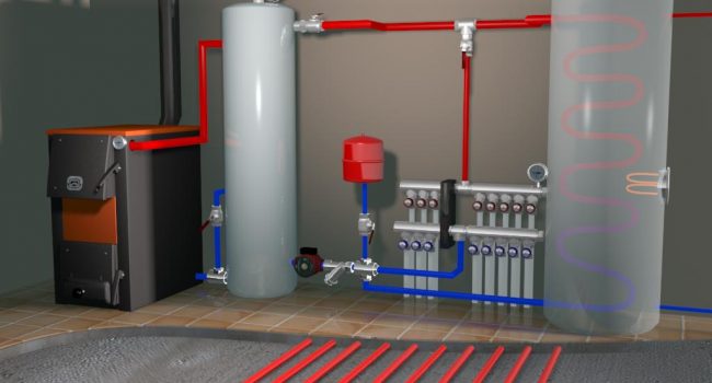 Обслуживание систем отопления в зданиях и домах